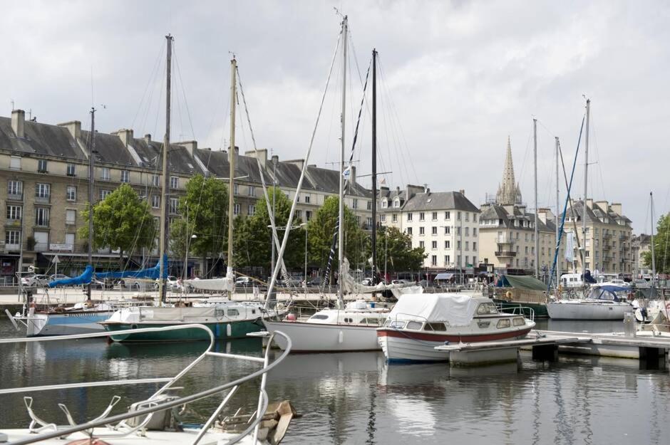 Cosy Appartement Neuf Sur Le Port De Plaisance De Caen Exterior photo